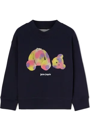 Palm Angels Logo-print cotton jumper