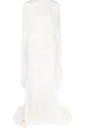 TALBOT RUNHOF Mermaid cape gown