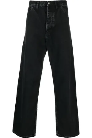 Filippa K Loose-cut leg cotton jeans