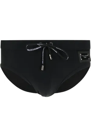 Dolce & Gabbana Logo-plaque swim trunks