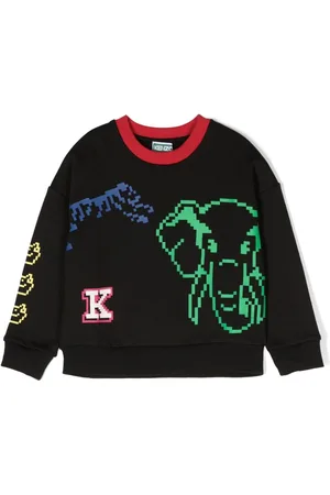 Kenzo Graphic-print cotton sweatshirt