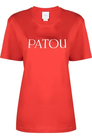 Patou Logo-print organic cotton T-shirt