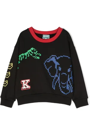 Kenzo Logo-print cotton sweatshirt