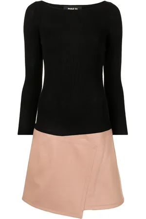 Paule Ka Draped mini dress