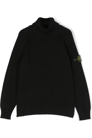 Stone Island Funnel-neck knitted jumper