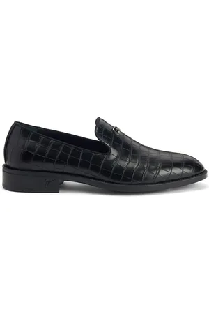 Giuseppe Zanotti Imrham crocodile-effect loafers