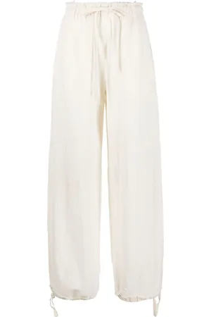 Acne Studios Drawstring-detail palazzo pants