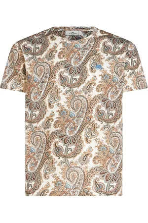 Etro Paisley-print cotton T-shirt