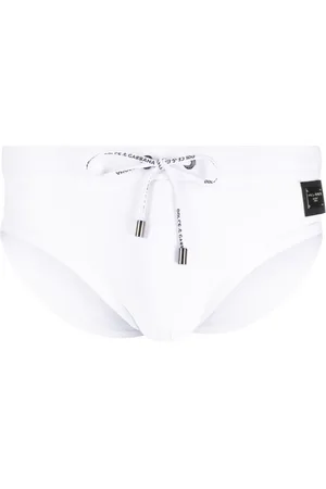 Dolce & Gabbana Logo-plaque swim trunks