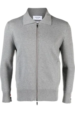 Thom Browne Ribbed-detail knit cardigan