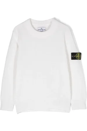 Stone Island Compass-badge crew-neck jumper