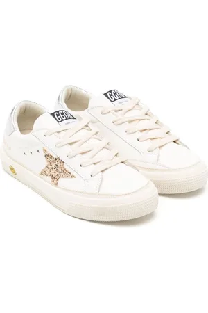 Golden Goose Old School glitter-star sneakers