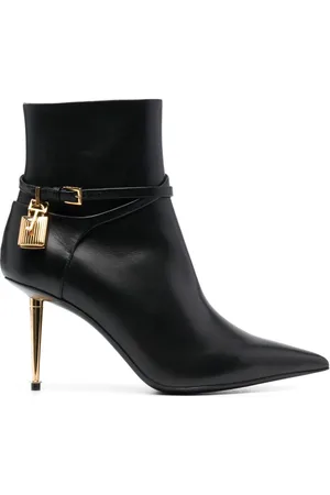 Tom Ford 80mm leather pointed-toe boots