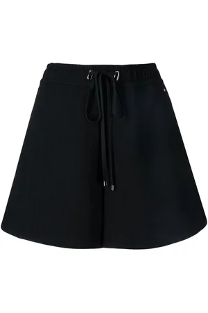 Low Classic Drawstring-waist A-line shorts