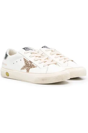Golden Goose Old School glitter-star sneakers