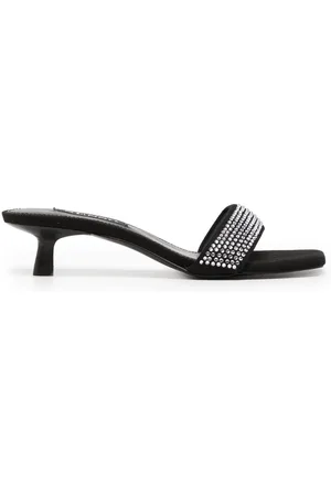 SENSO Tori 40mm crystal-embellished mules