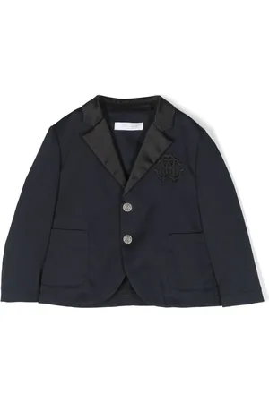 Roberto Cavalli Monogram-patch blazer
