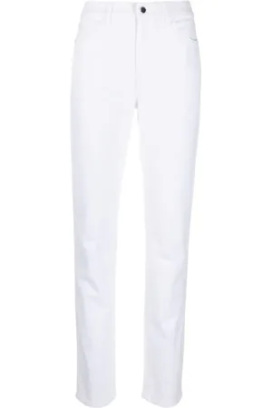 Emporio Armani Tonal straight-leg jeans
