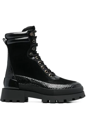 Michael Kors Rowan lace-up leather boots