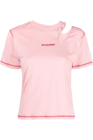 OTTOLINGER Cut-out detail organic cotton T-shirt
