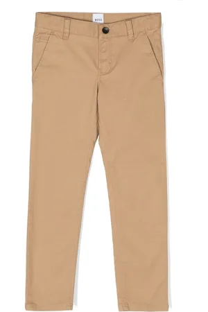 HUGO BOSS Straight-leg stretch-cotton chinos