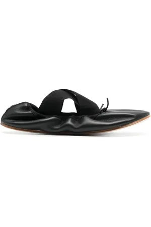 Repetto Gianna leather ballerina shoes