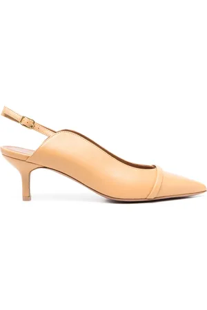 MALONE SOULIERS Marion 45mm leather slingback pumps