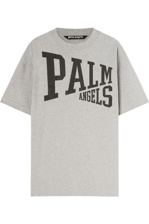 Palm Angels Logo-print crew-neck T-shirt