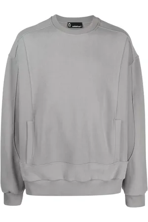 Styland Crew-neck cotton fleece sweatshirt