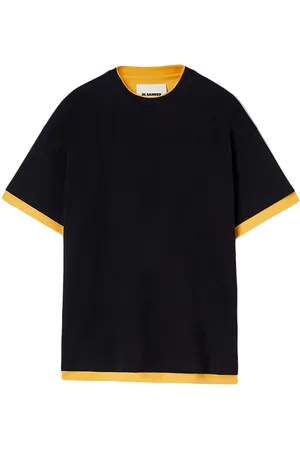 Jil Sander Logo-print two-tone T-shirt