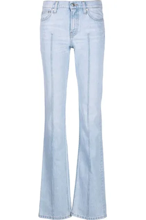 Filippa K Pintuck flared denim jeans