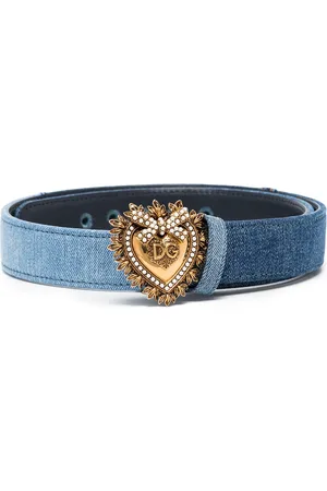 Dolce & Gabbana Devotion denim belt