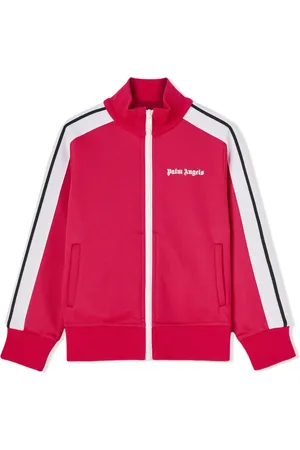 Palm Angels Logo-print cotton track jacket