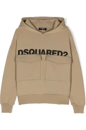 Dsquared2 Logo-print cotton hoodie