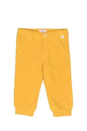 Il gufo Stretch-cotton corduroy trousers