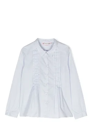 BONPOINT Pleat-detail cotton shirt