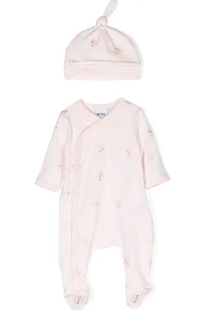 HUGO BOSS Logo-print cotton pyjama set