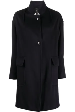 FAIRLIE Black Wool Coat