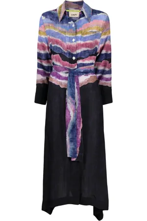 CHUFY Ella silk shirt dress