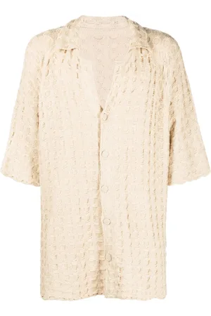 Isa Boulder SSENSE Exclusive Basket Cardigan - Beige