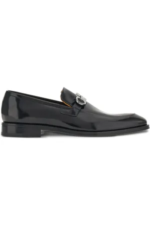 Salvatore Ferragamo Gancini leather loafers