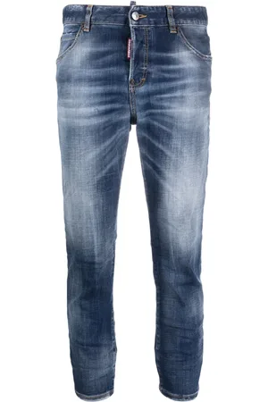 Dsquared2 Distressed cropped jeans