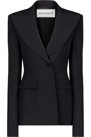 Nina Ricci Single-breasted peaked-lapels blazer