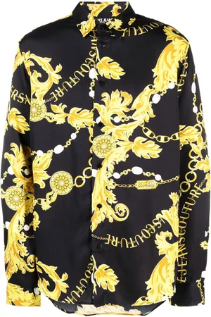 VERSACE Chain Couture long-sleeve shirt