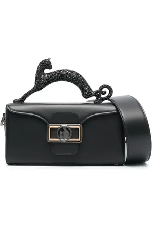 Lanvin Pencil Cat rhinestone-embellished shoulder bag