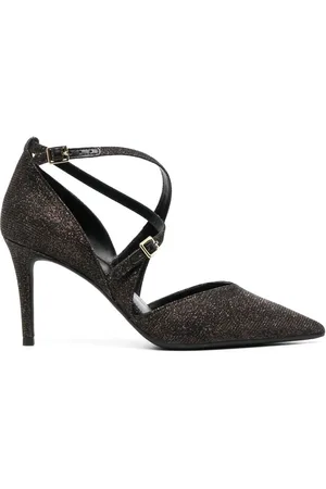 Michael Kors 90mm glittered pointed pumps
