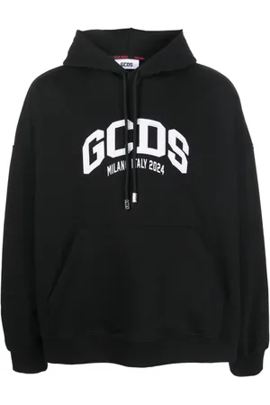 GCDS Lounge Logo cotton hoodie