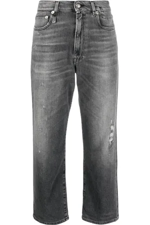 R13 Cropped boyfriend jeans