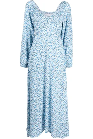 FAITHFULL THE BRAND Yuliana floral-print midi dress