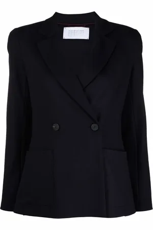 Harris Wharf London Double-breasted virgin wool blazer